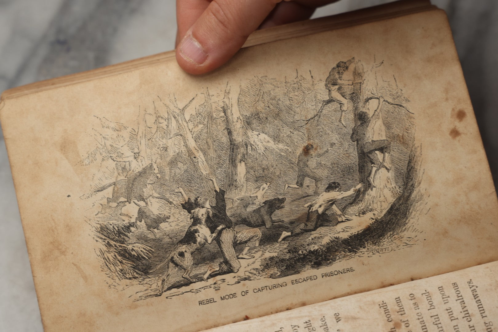 Lot 298 - "Life And Death In Rebel Prisons" Antique Civil War History Book By Robert H. Kellogg, Published By L. Stebbins, Hartford, Connecticut, 1865