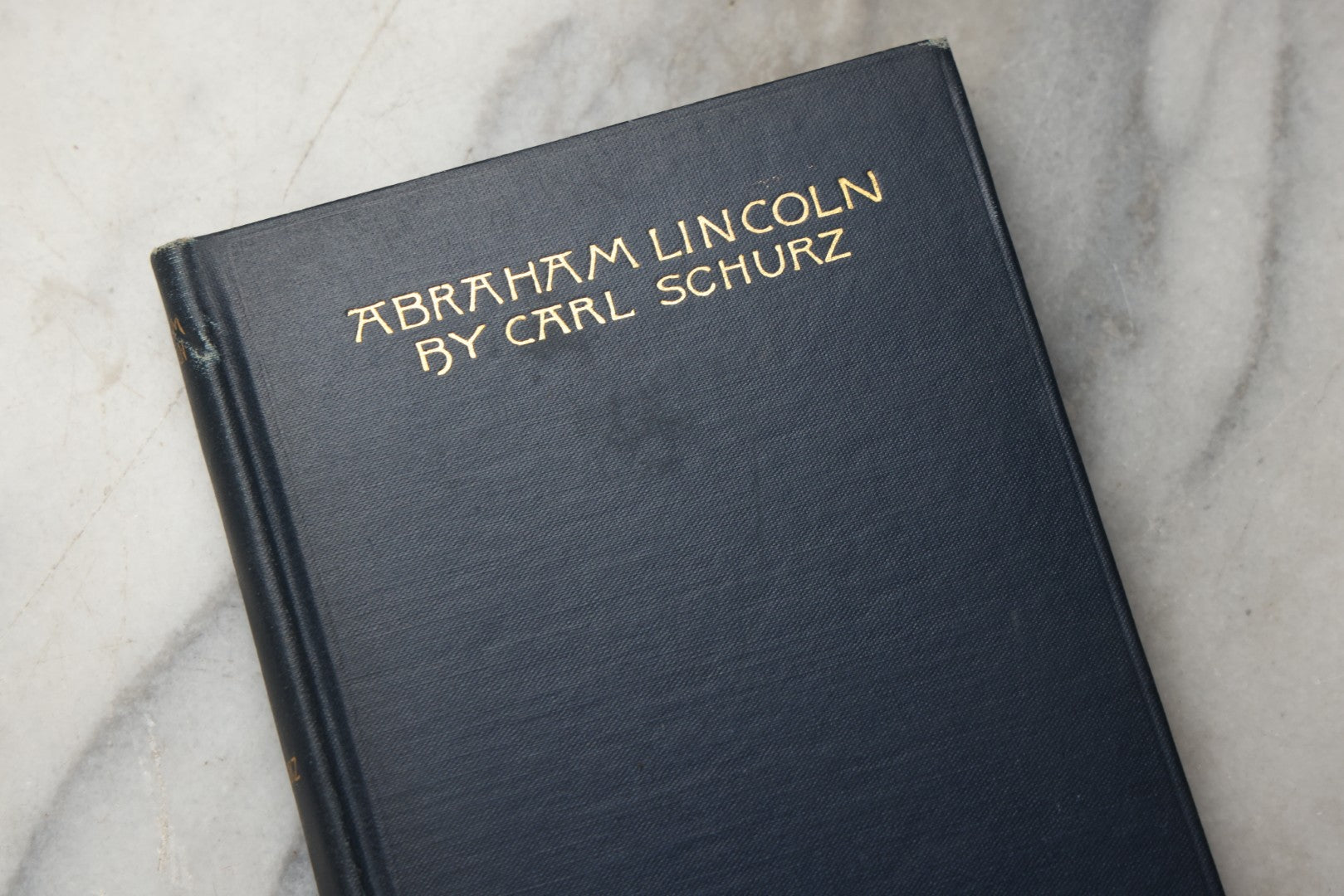 Lot 299 - "Abraham Lincoln, An Essay" Antique Biography Book By Carl Schurz, With Preface By Calvin Coolidge, Published By Houghton Mifflin Company, Boston And New York, 1920