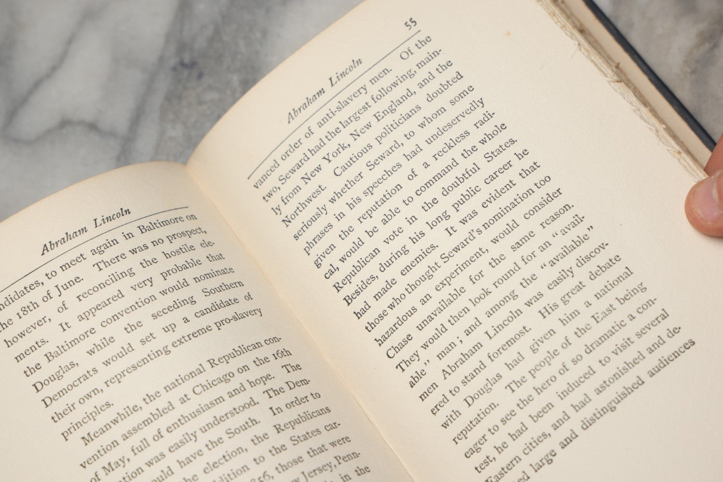 Lot 299 - "Abraham Lincoln, An Essay" Antique Biography Book By Carl Schurz, With Preface By Calvin Coolidge, Published By Houghton Mifflin Company, Boston And New York, 1920