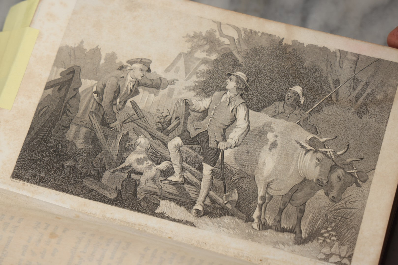 Lot 300 - "The Illustrated Life Of Washington" Antique Biography By Hon. J.T. Headley With Hand Colored Illustrations And Fold Out Map, Published By G. & F. Bill, New York, 1860