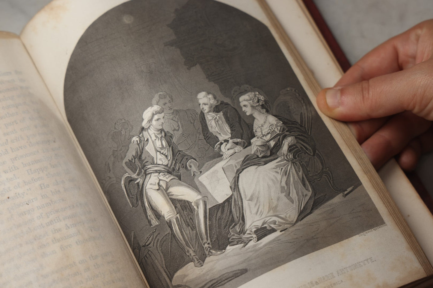 Lot 300 - "The Illustrated Life Of Washington" Antique Biography By Hon. J.T. Headley With Hand Colored Illustrations And Fold Out Map, Published By G. & F. Bill, New York, 1860