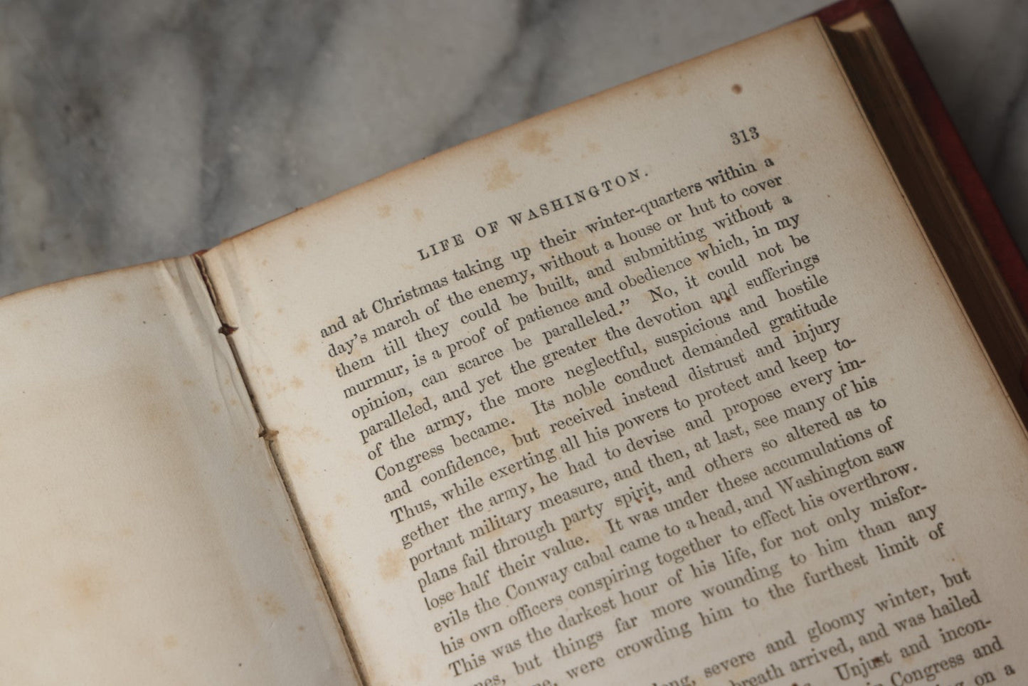 Lot 300 - "The Illustrated Life Of Washington" Antique Biography By Hon. J.T. Headley With Hand Colored Illustrations And Fold Out Map, Published By G. & F. Bill, New York, 1860