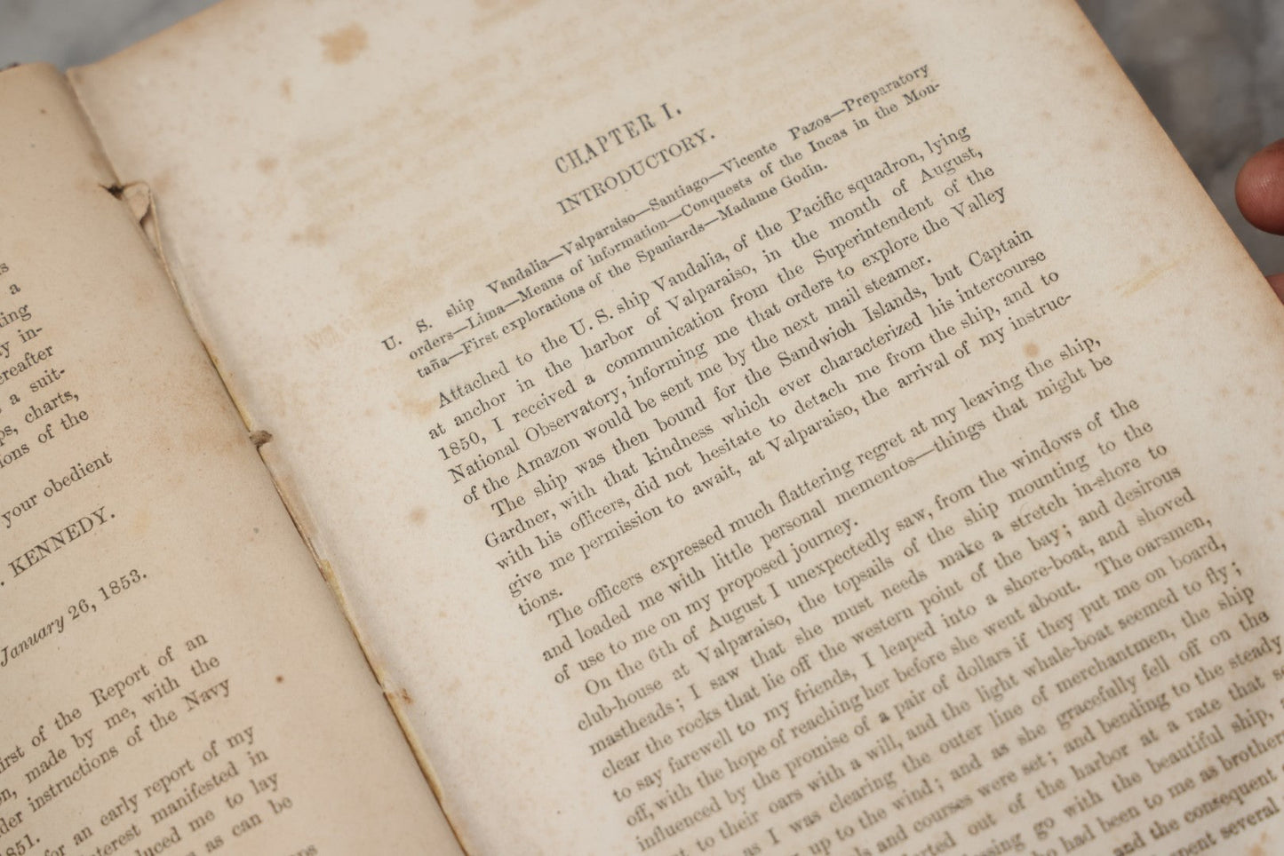 Lot 302 - "Exploration Of The Valley Of The Amazon" Antique U.S. Government Report By Wm. Lewis Herndon And Lardner Gibbon, Published By Robert Armstrong, Public Printer, Washington, 1854