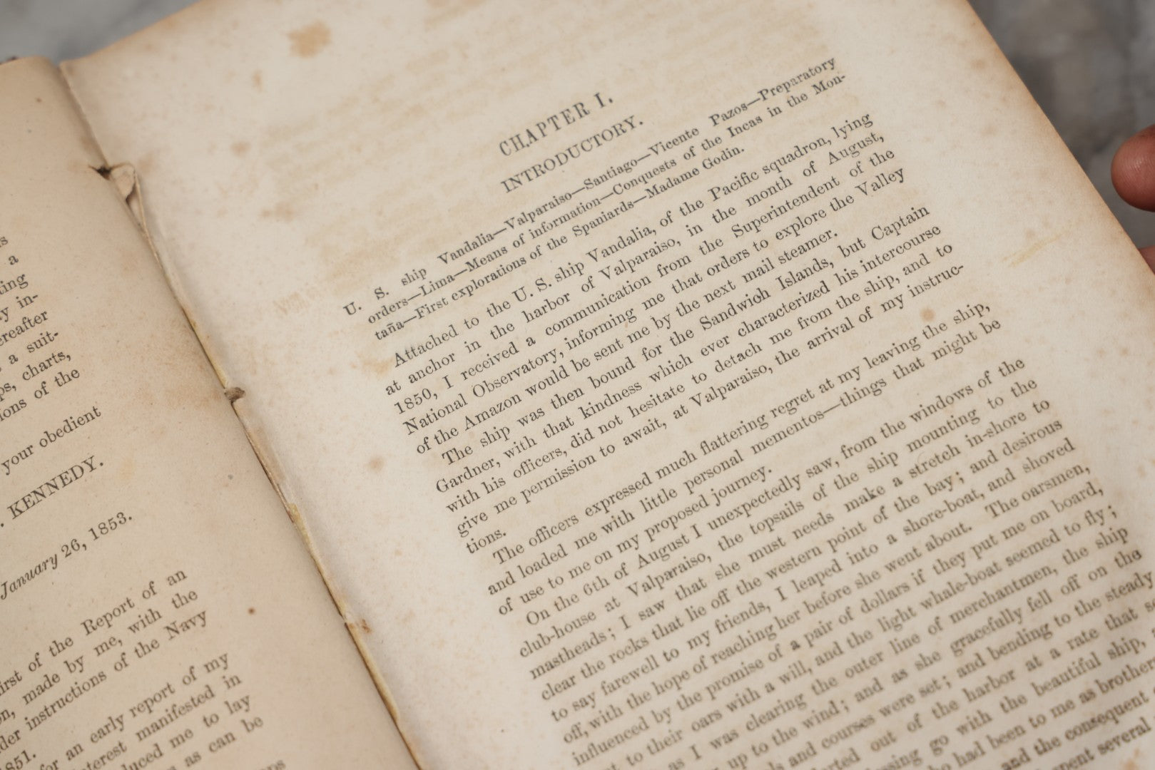 Lot 302 - "Exploration Of The Valley Of The Amazon" Antique U.S. Government Report By Wm. Lewis Herndon And Lardner Gibbon, Published By Robert Armstrong, Public Printer, Washington, 1854