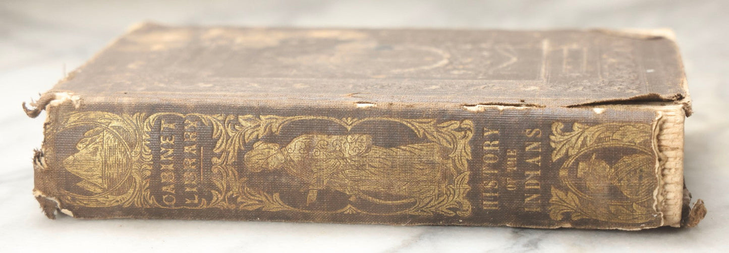 Lot 303 - "History Of The Indians Of North And South America" Antique History Book By Samuel Griswold Goodrich (Author Of Peter Parley's Tales), Published By Geo. C. Rand, Cornhill, Wm. J. Reynolds And Company, Boston, 1855