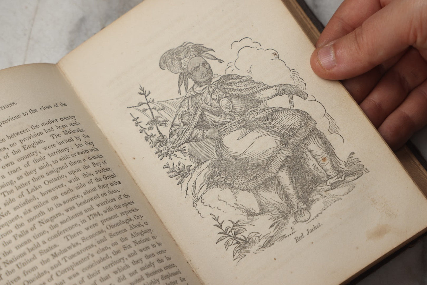 Lot 303 - "History Of The Indians Of North And South America" Antique History Book By Samuel Griswold Goodrich (Author Of Peter Parley's Tales), Published By Geo. C. Rand, Cornhill, Wm. J. Reynolds And Company, Boston, 1855