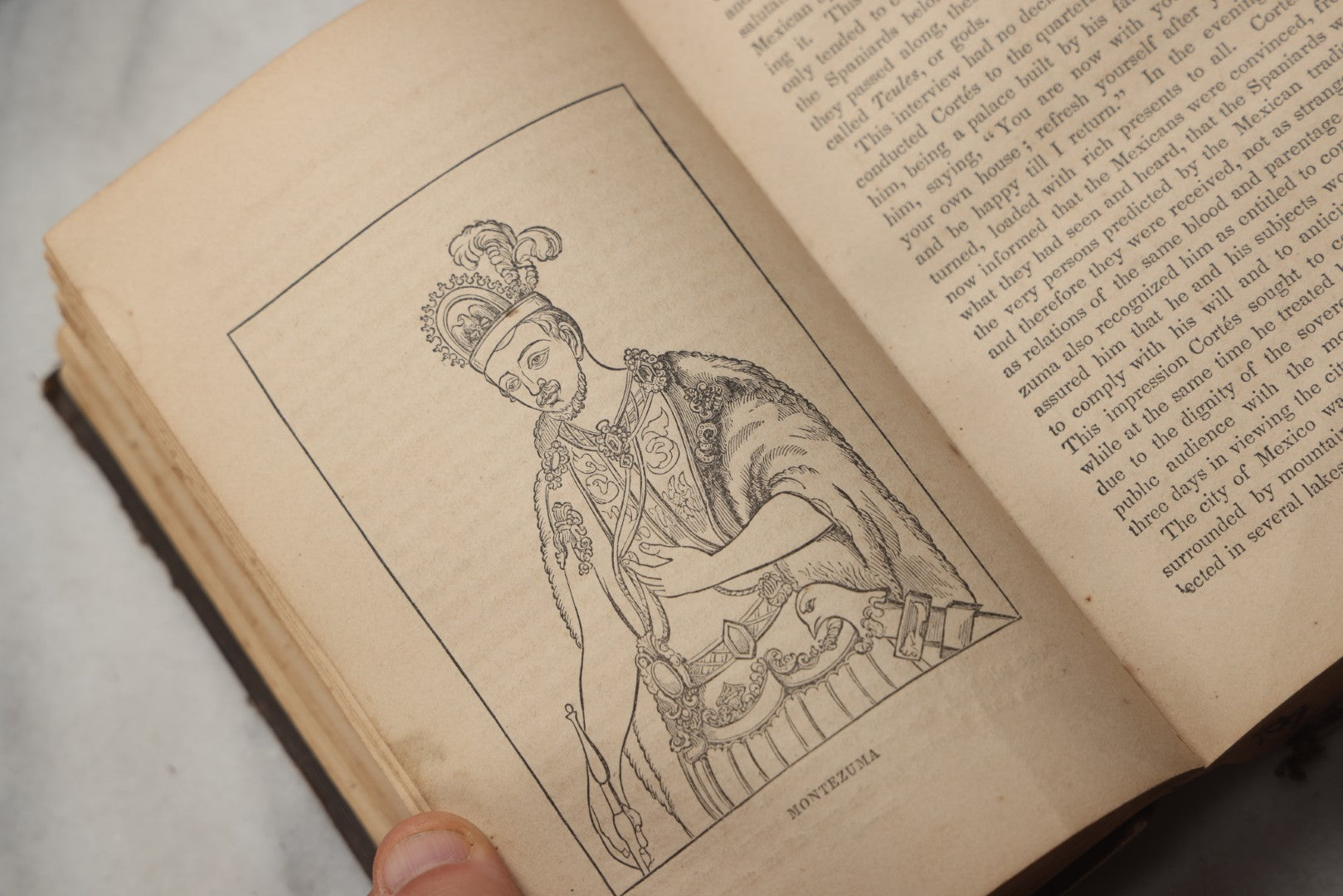 Lot 303 - "History Of The Indians Of North And South America" Antique History Book By Samuel Griswold Goodrich (Author Of Peter Parley's Tales), Published By Geo. C. Rand, Cornhill, Wm. J. Reynolds And Company, Boston, 1855