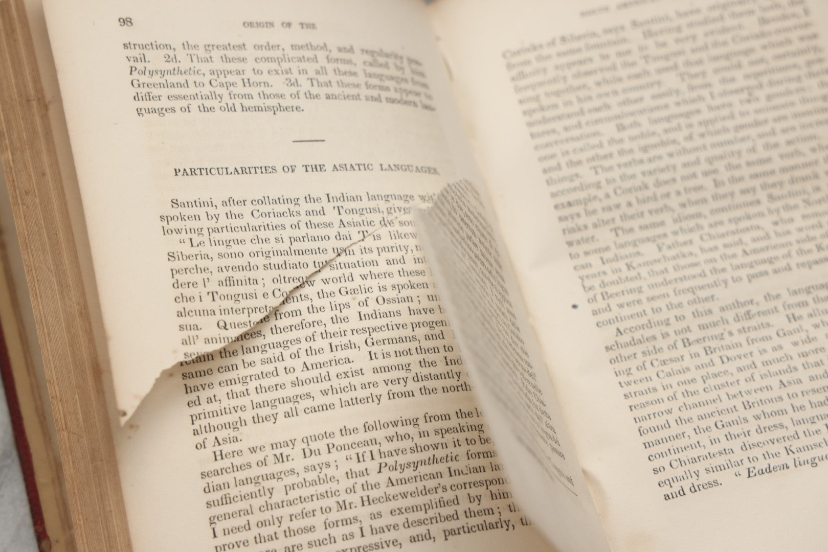 Lot 304 - "The Origin Of The North American Indians" Antique Historical Book By John McIntosh, Published By Sheldon And Company, New York, 1859