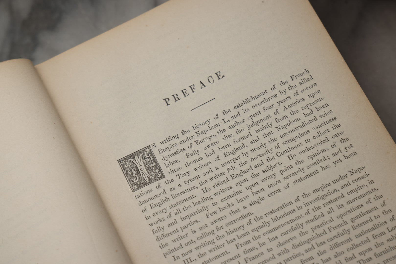 Lot 305 - "The History Of Napoleon III, Emperor Of The French" Antique Illustrated Biography Book By John S. C. Abbott, Published By B. B. Russell, Boston, 1873, With Gilt Bust Of Napoleon On Cover And Gilt Lettering On Spine