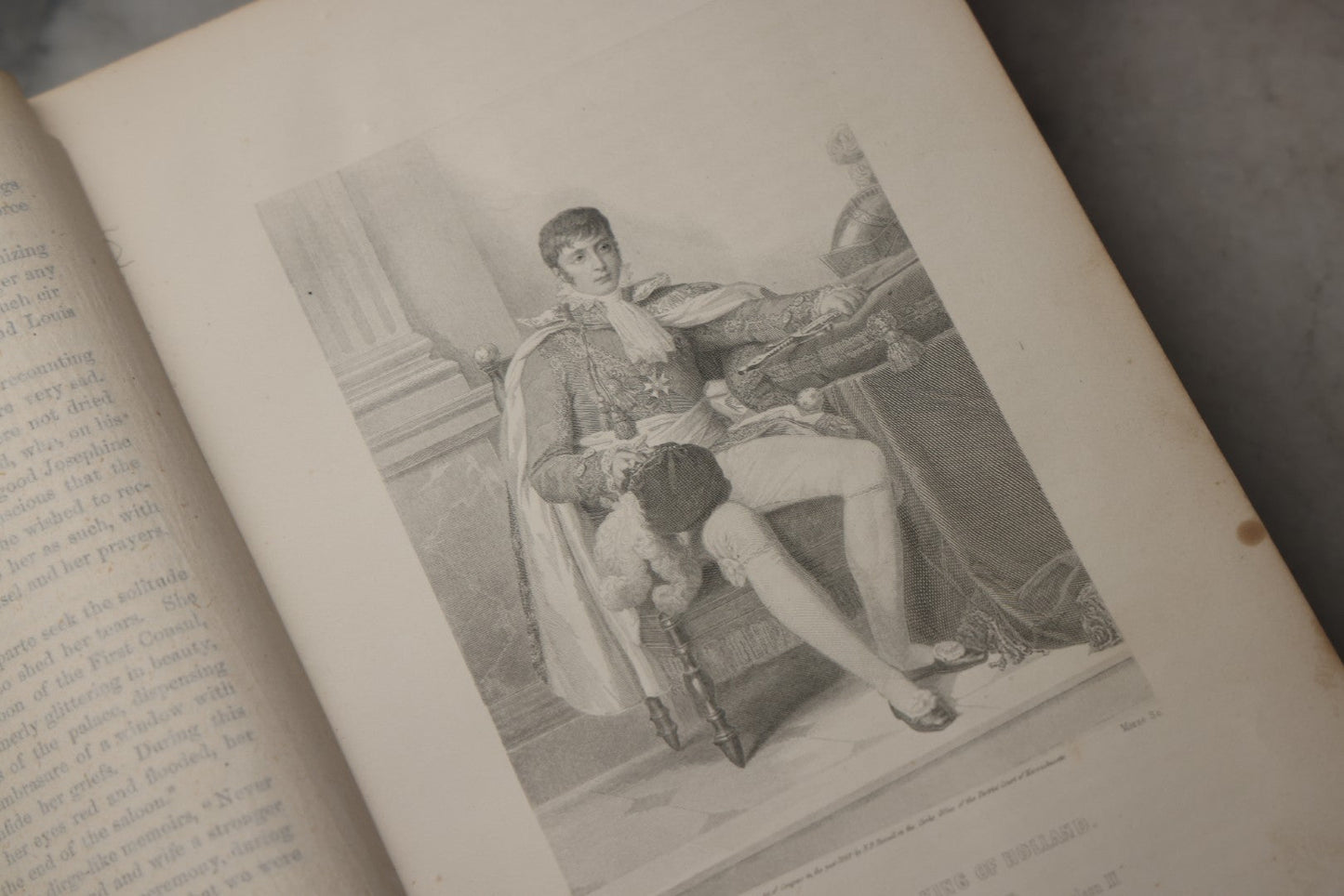 Lot 305 - "The History Of Napoleon III, Emperor Of The French" Antique Illustrated Biography Book By John S. C. Abbott, Published By B. B. Russell, Boston, 1873, With Gilt Bust Of Napoleon On Cover And Gilt Lettering On Spine