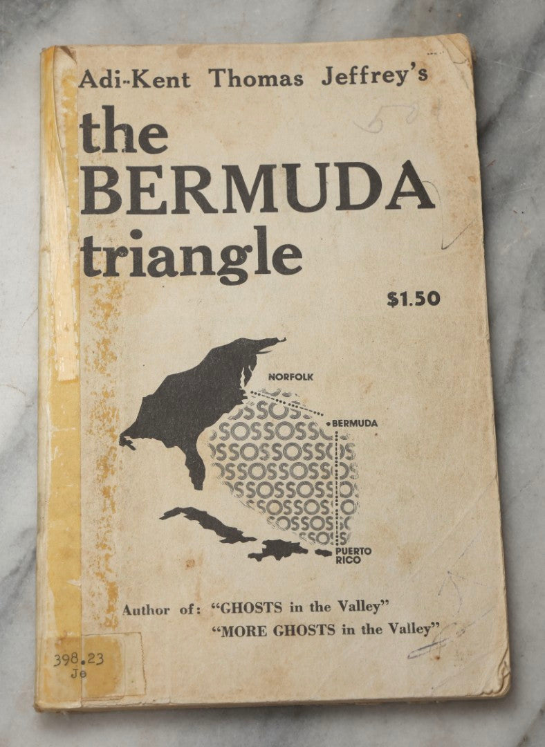 Lot 307 - "The Bermuda Triangle" Vintage Self-Published Paranormal Book By Adi-Kent Thomas Jeffrey, 1973