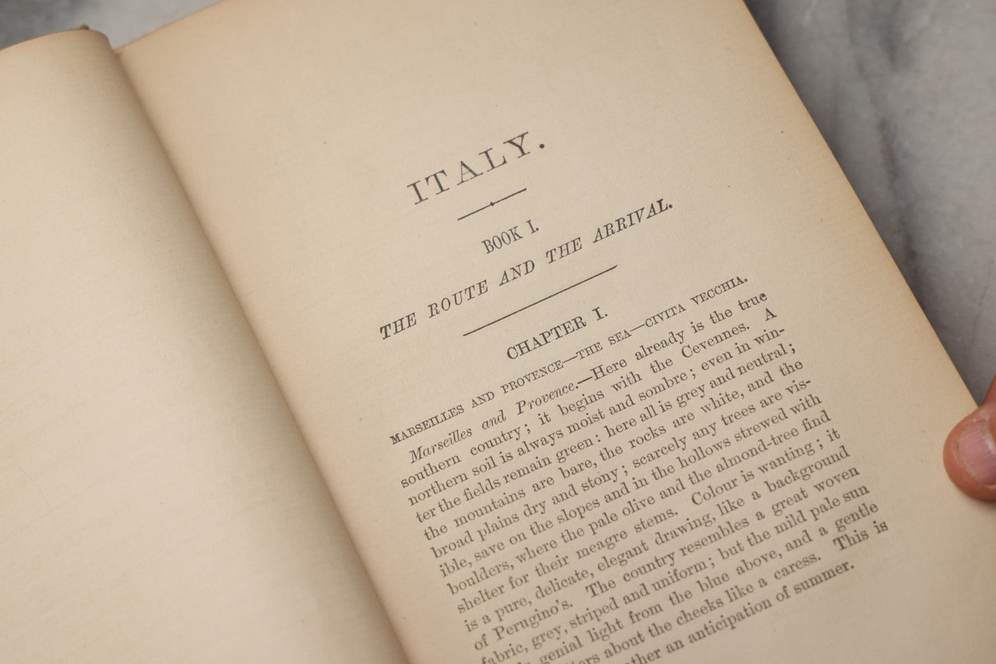 Lot 308 - "Italy, Rome And Naples" Antique Travel Book From The French Of H. Taine, Translated By J. Durand, Published By Holt & Williams, New York, 1872, With Gilt Illustration Of The Colosseum On Front Cover
