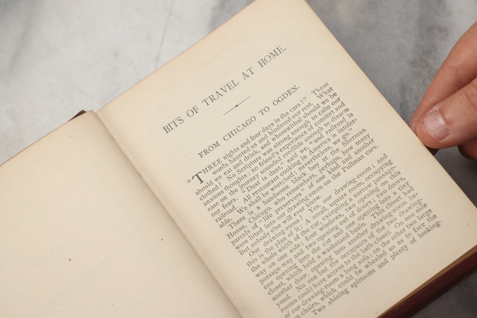 Lot 309 - "Bits Of Travel At Home" Antique United States Domestic Travel Book By H.H., Published By Roberts Brothers, Boston, 1878