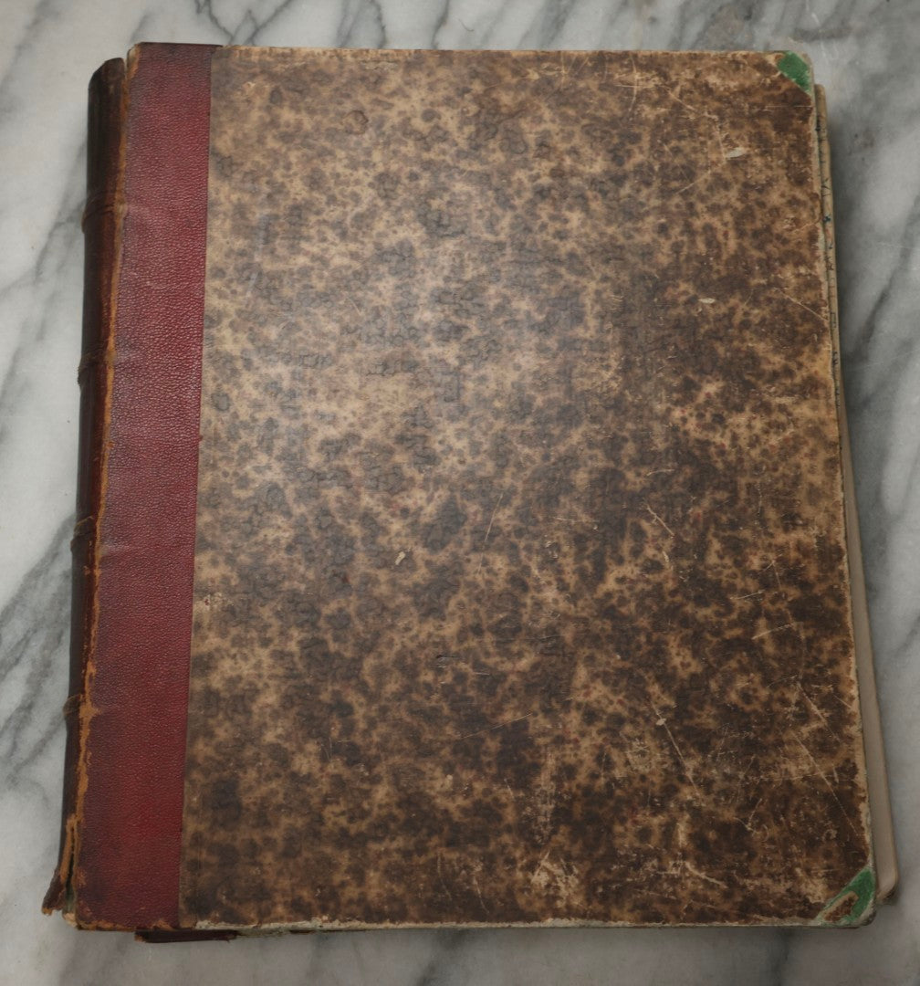 Lot 311 - "L'Architecture Du Ve Au Xviie Siècle Et Les Arts Qui En Dépendent" Antique Large Format French Architecture Book By Jules Gailhabaud, Published In Paris, 1856, Note Condition Issues