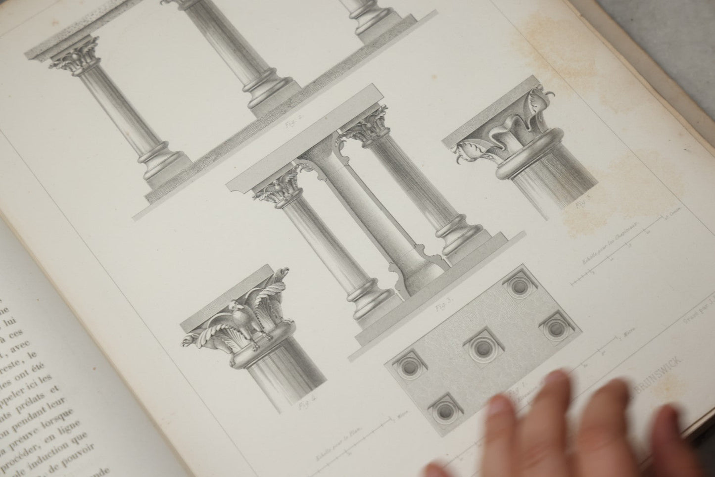 Lot 311 - "L'Architecture Du Ve Au Xviie Siècle Et Les Arts Qui En Dépendent" Antique Large Format French Architecture Book By Jules Gailhabaud, Published In Paris, 1856, Note Condition Issues