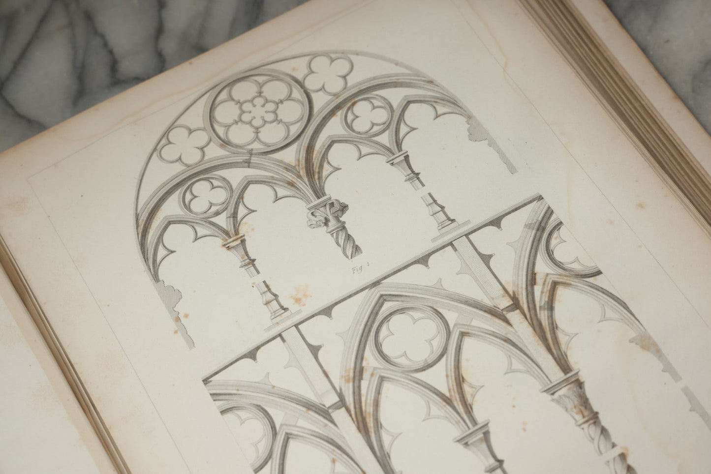 Lot 311 - "L'Architecture Du Ve Au Xviie Siècle Et Les Arts Qui En Dépendent" Antique Large Format French Architecture Book By Jules Gailhabaud, Published In Paris, 1856, Note Condition Issues