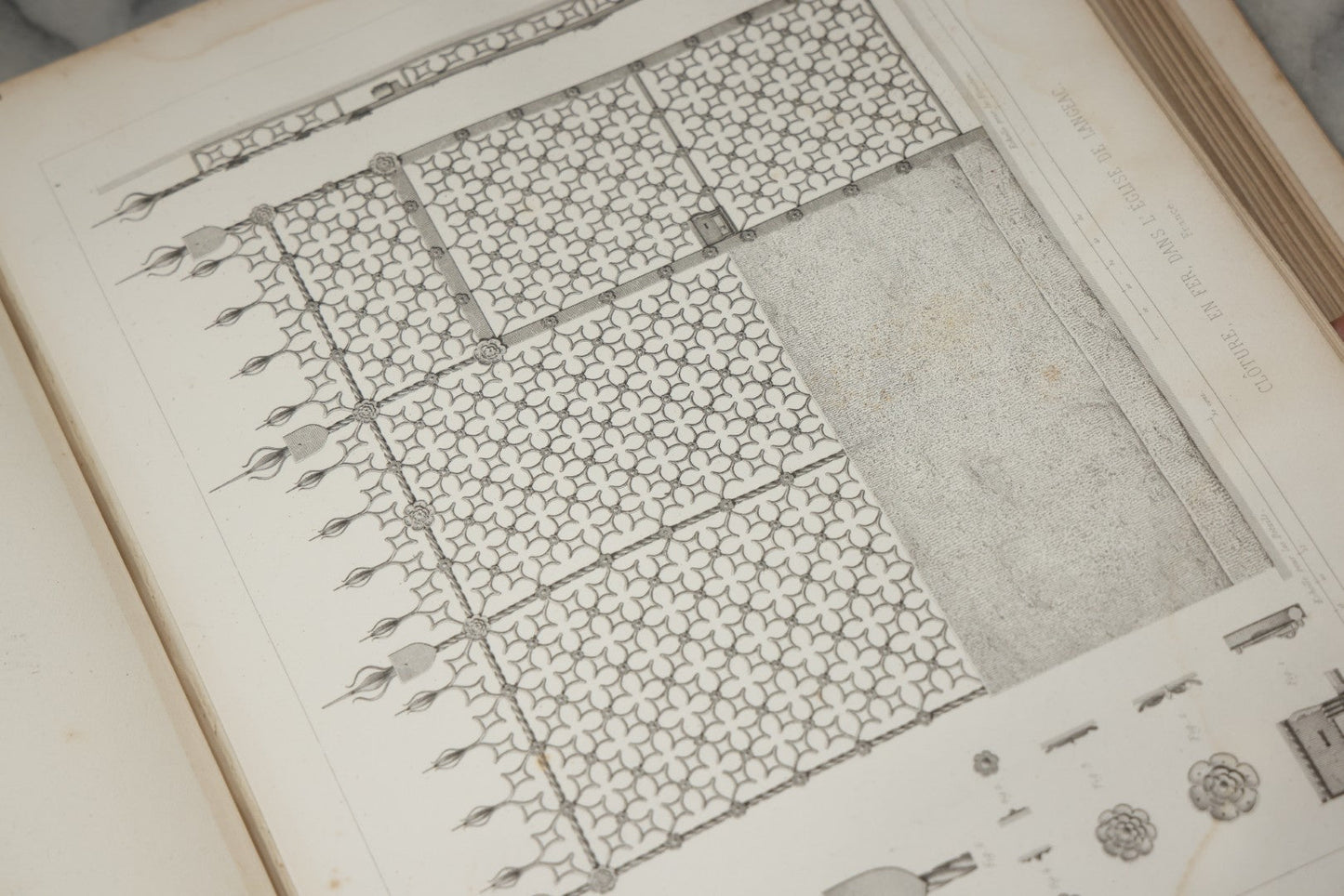 Lot 311 - "L'Architecture Du Ve Au Xviie Siècle Et Les Arts Qui En Dépendent" Antique Large Format French Architecture Book By Jules Gailhabaud, Published In Paris, 1856, Note Condition Issues
