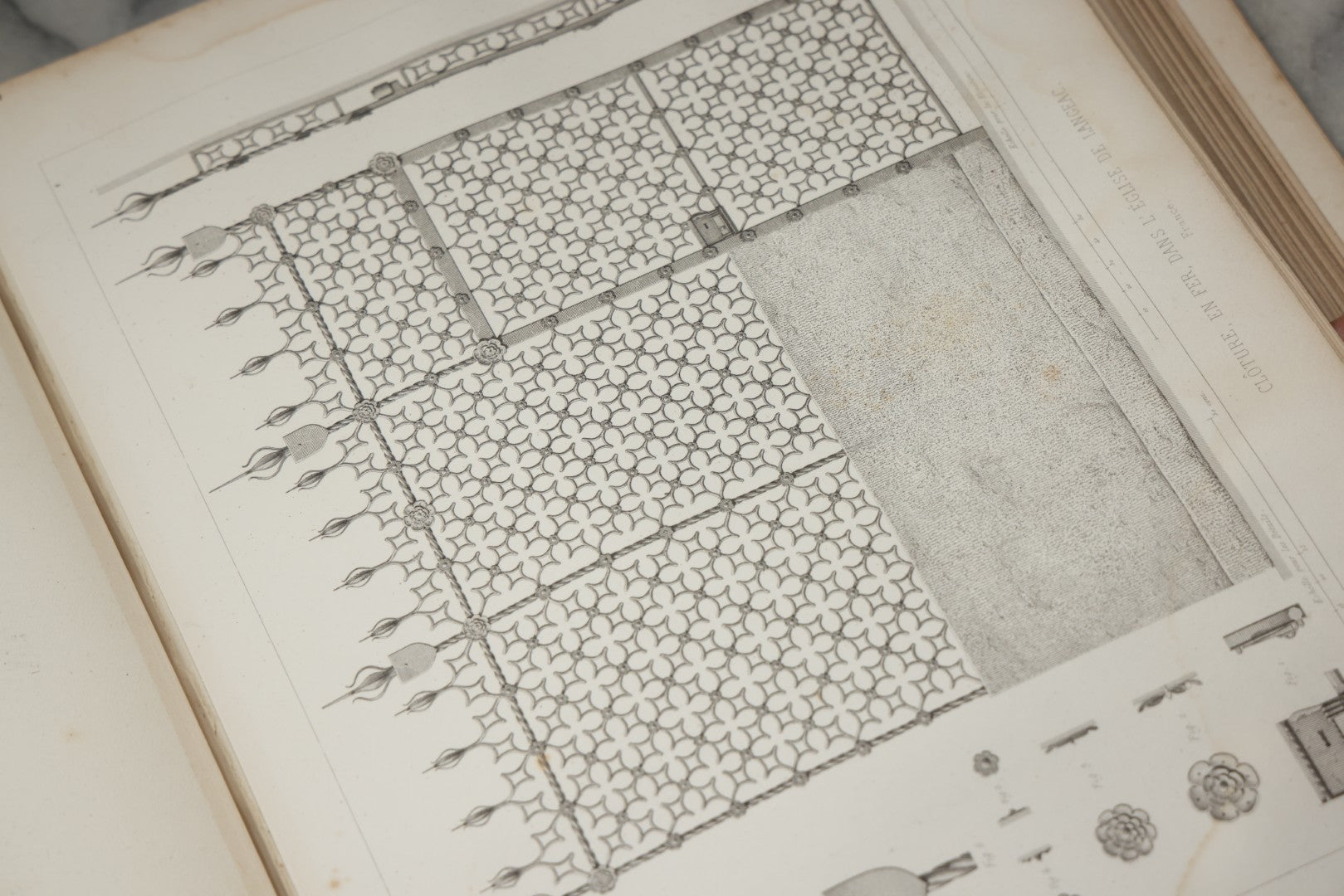 Lot 311 - "L'Architecture Du Ve Au Xviie Siècle Et Les Arts Qui En Dépendent" Antique Large Format French Architecture Book By Jules Gailhabaud, Published In Paris, 1856, Note Condition Issues