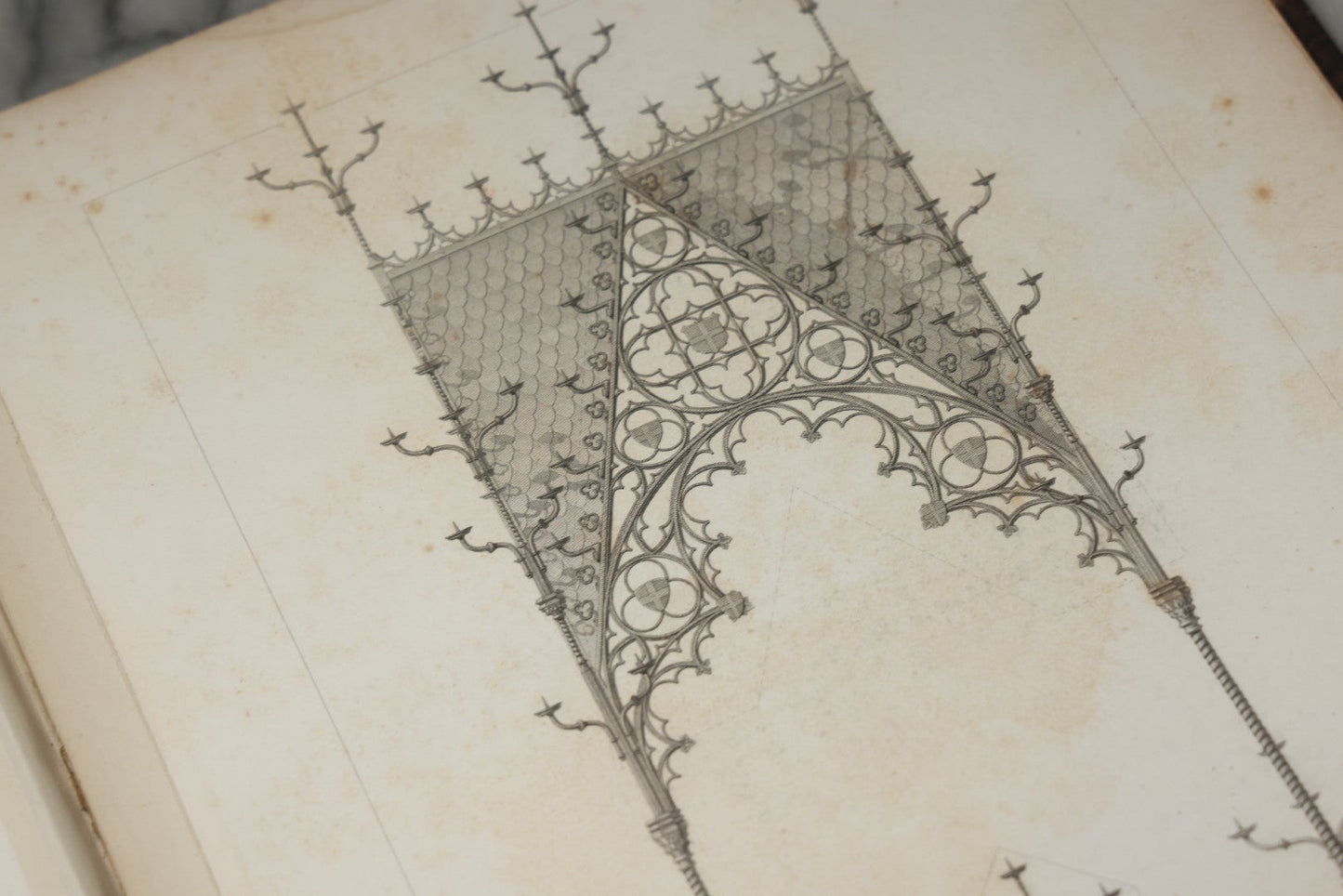 Lot 311 - "L'Architecture Du Ve Au Xviie Siècle Et Les Arts Qui En Dépendent" Antique Large Format French Architecture Book By Jules Gailhabaud, Published In Paris, 1856, Note Condition Issues