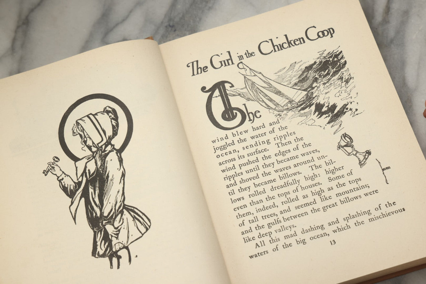 Lot 317 - "Ozma Of Oz" Antique Illustrated Fantasy Book By L. Frank Baum, Illustrated By John R. Neill, Published By The Reilly & Lee Co., Chicago, 1907