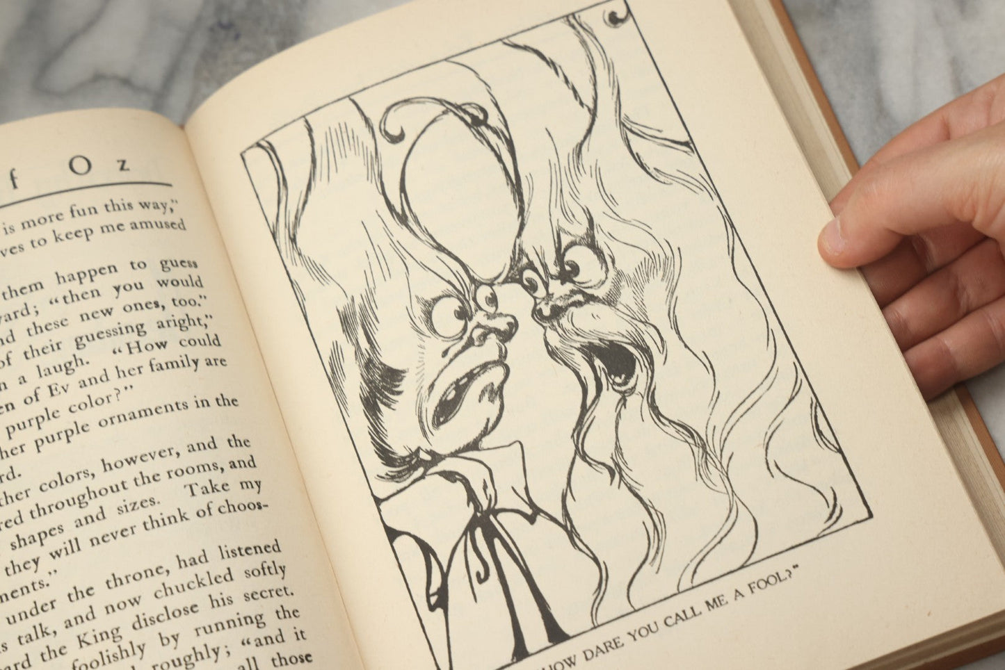 Lot 317 - "Ozma Of Oz" Antique Illustrated Fantasy Book By L. Frank Baum, Illustrated By John R. Neill, Published By The Reilly & Lee Co., Chicago, 1907