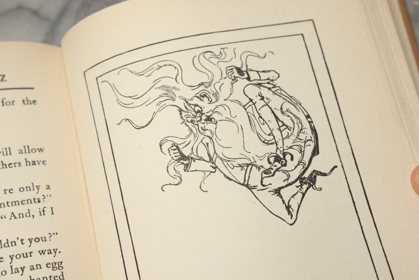 Lot 317 - "Ozma Of Oz" Antique Illustrated Fantasy Book By L. Frank Baum, Illustrated By John R. Neill, Published By The Reilly & Lee Co., Chicago, 1907