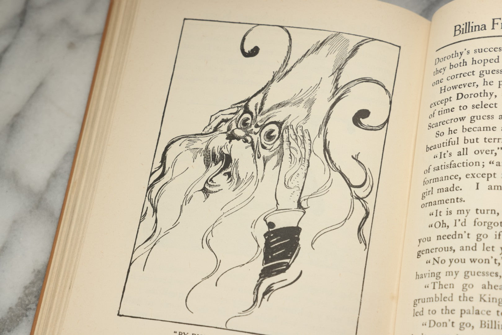 Lot 317 - "Ozma Of Oz" Antique Illustrated Fantasy Book By L. Frank Baum, Illustrated By John R. Neill, Published By The Reilly & Lee Co., Chicago, 1907