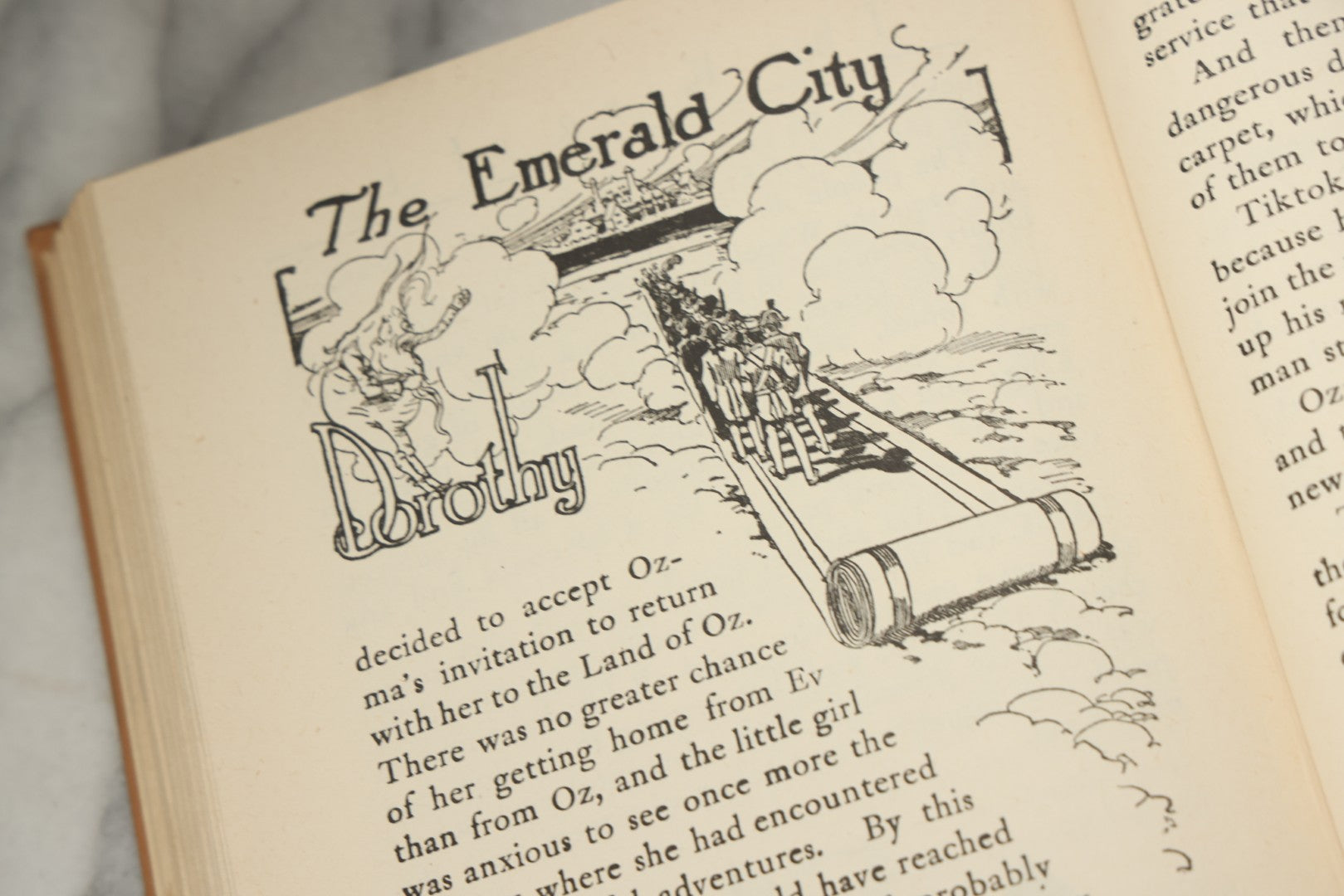 Lot 317 - "Ozma Of Oz" Antique Illustrated Fantasy Book By L. Frank Baum, Illustrated By John R. Neill, Published By The Reilly & Lee Co., Chicago, 1907
