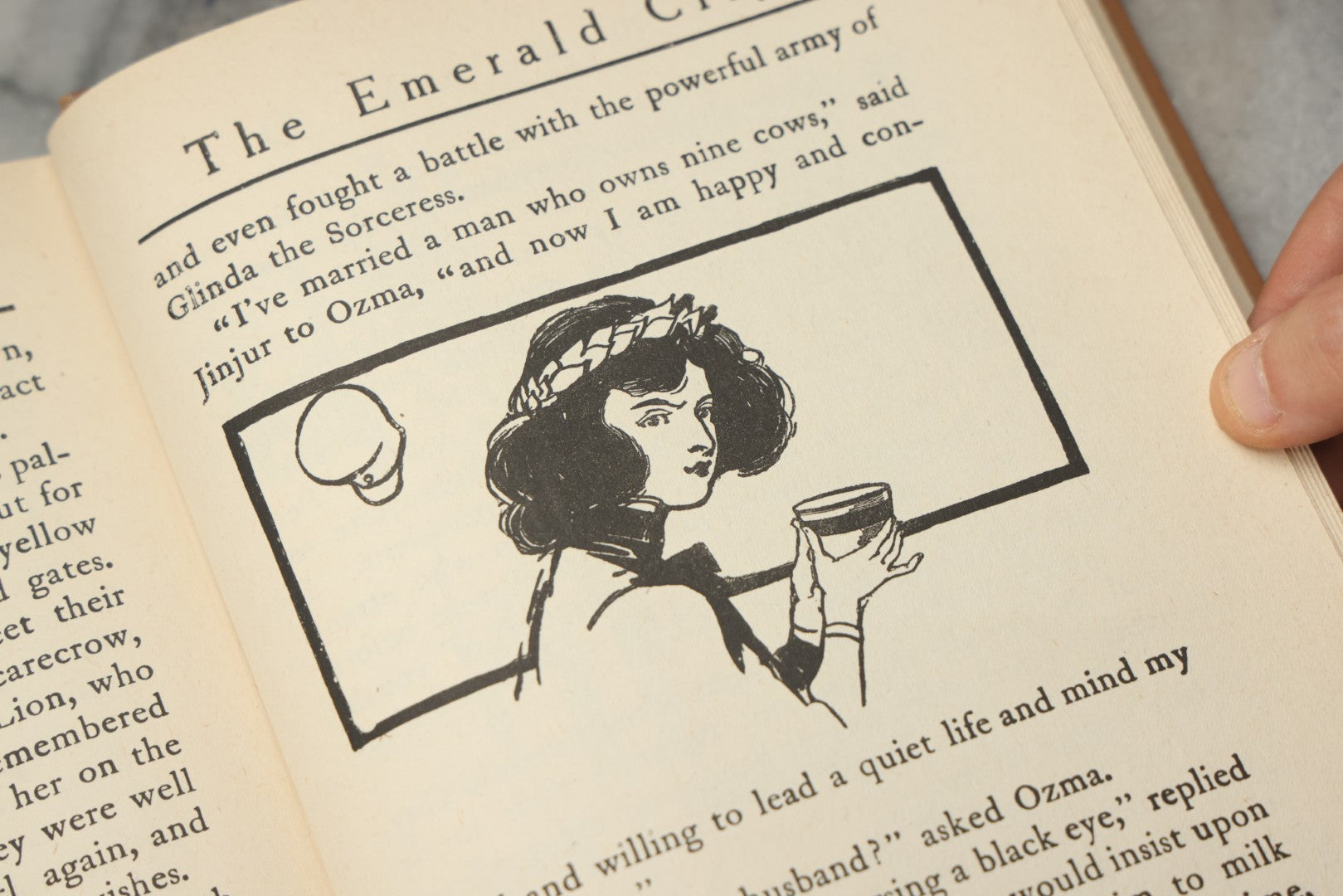 Lot 317 - "Ozma Of Oz" Antique Illustrated Fantasy Book By L. Frank Baum, Illustrated By John R. Neill, Published By The Reilly & Lee Co., Chicago, 1907