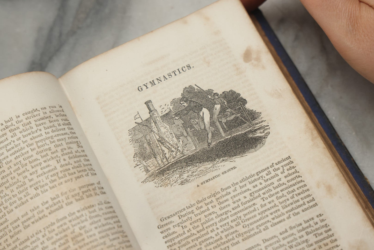 Lot 319 - "The Boy's Treasury Of Sports, Pastimes, And Recreations" Antique Illustrated Book, Designed By Williams And Engraved By Gilbert, Published By Clark, Austin & Smith, New York, 1854