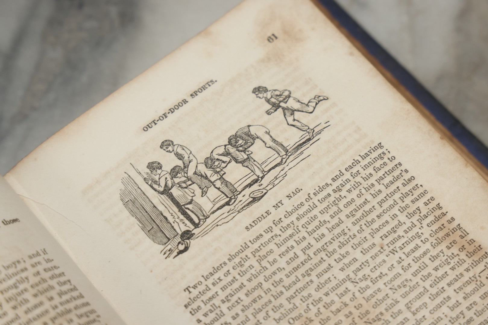 Lot 319 - "The Boy's Treasury Of Sports, Pastimes, And Recreations" Antique Illustrated Book, Designed By Williams And Engraved By Gilbert, Published By Clark, Austin & Smith, New York, 1854