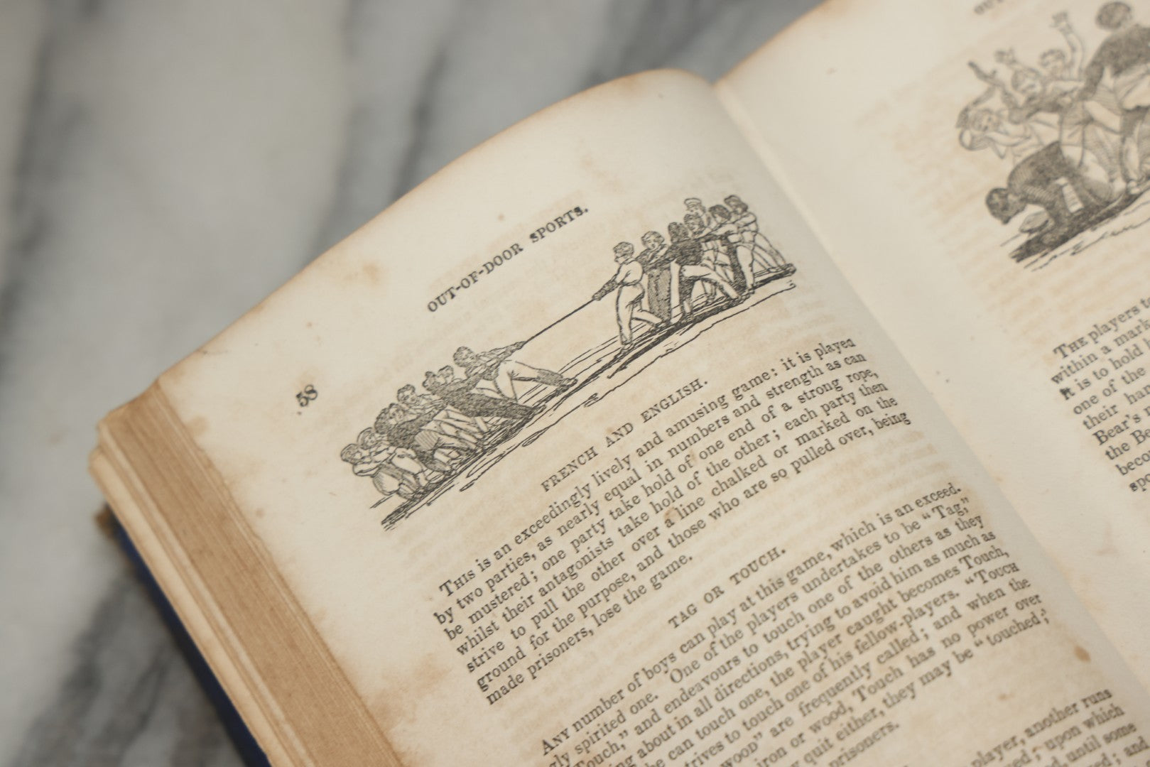 Lot 319 - "The Boy's Treasury Of Sports, Pastimes, And Recreations" Antique Illustrated Book, Designed By Williams And Engraved By Gilbert, Published By Clark, Austin & Smith, New York, 1854