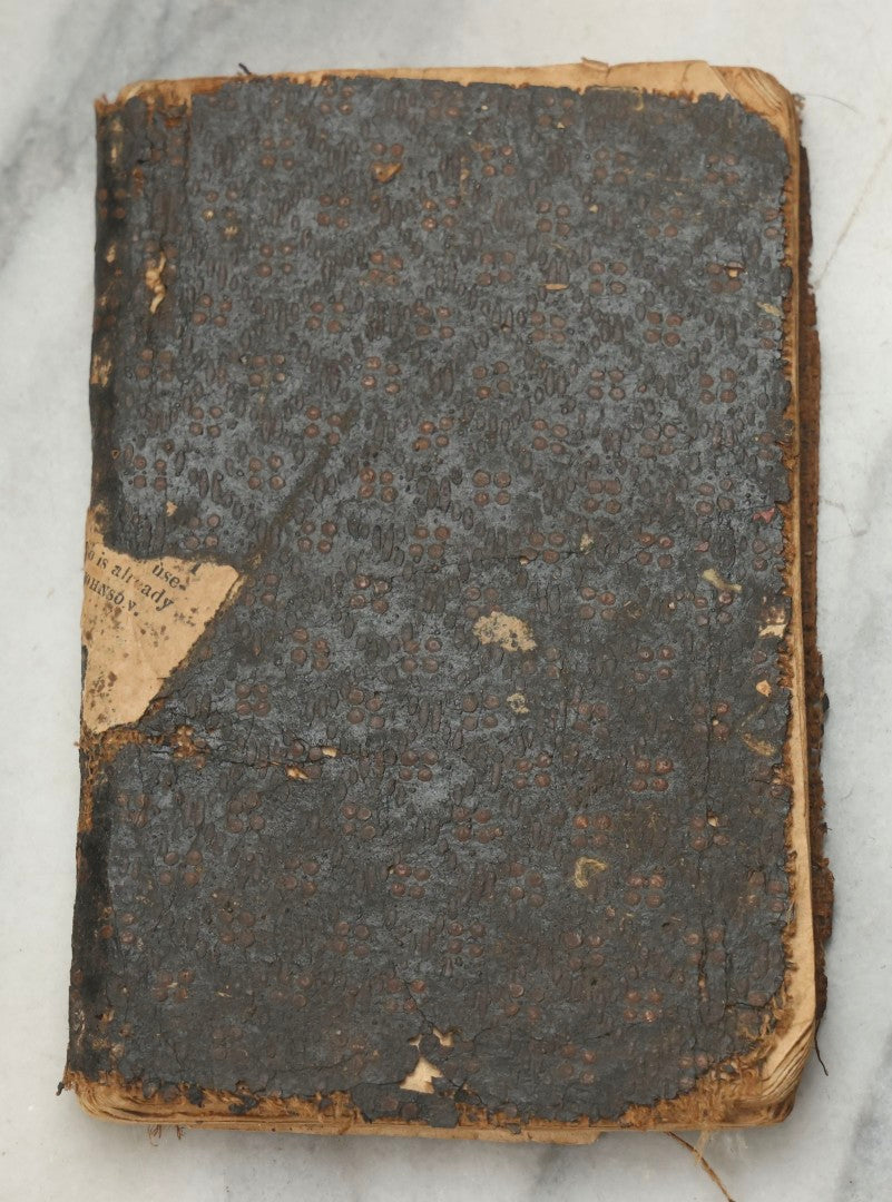 Lot 320 - "Juvenile Letters; Being A Correspondence Between Children, From Eight To Fifteen Years Of Age" Antique Book Of Collected Letters By Caleb Bingham, A.M., Printed By David Carlisle For Caleb Bingham, Boston, 1805
