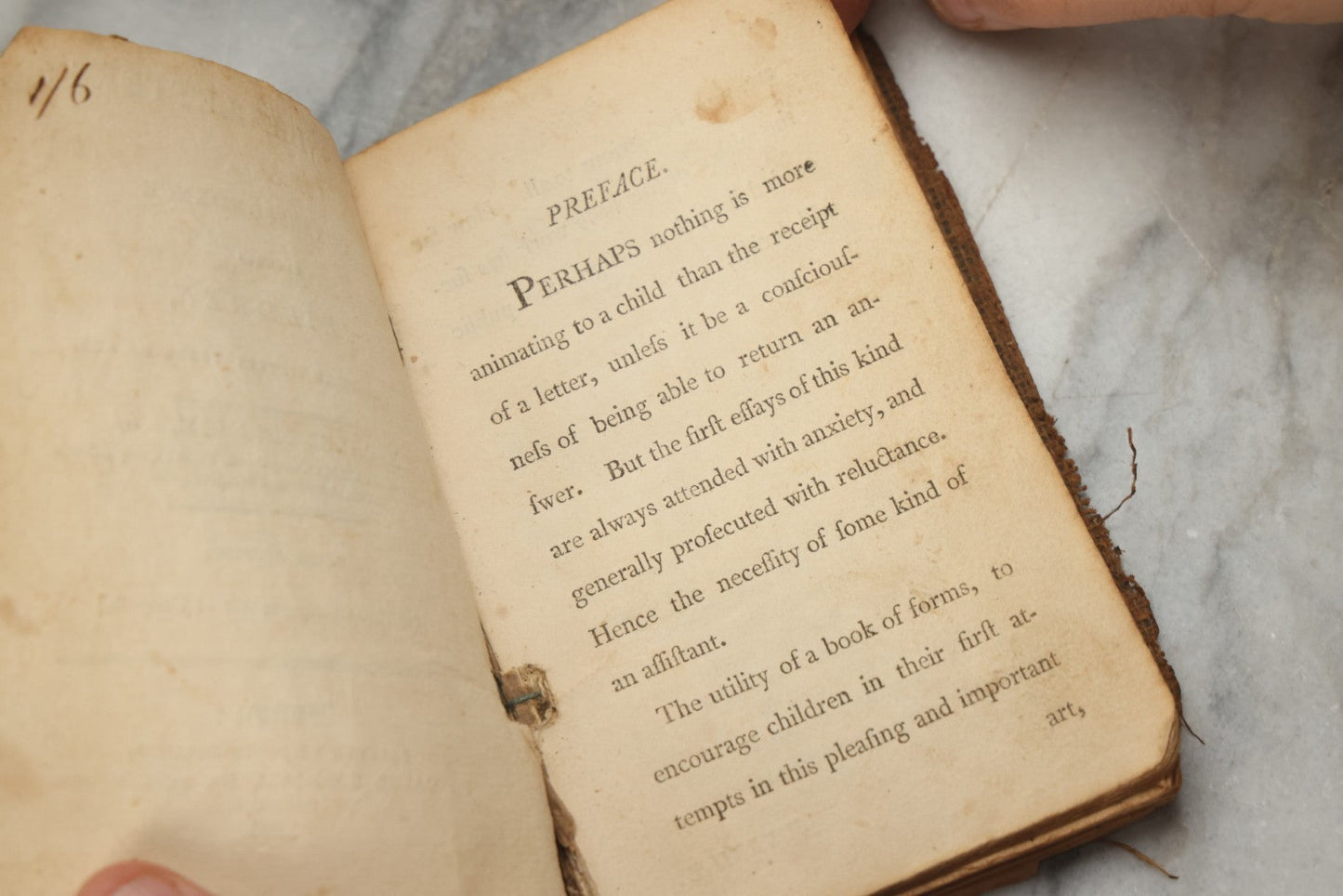 Lot 320 - "Juvenile Letters; Being A Correspondence Between Children, From Eight To Fifteen Years Of Age" Antique Book Of Collected Letters By Caleb Bingham, A.M., Printed By David Carlisle For Caleb Bingham, Boston, 1805