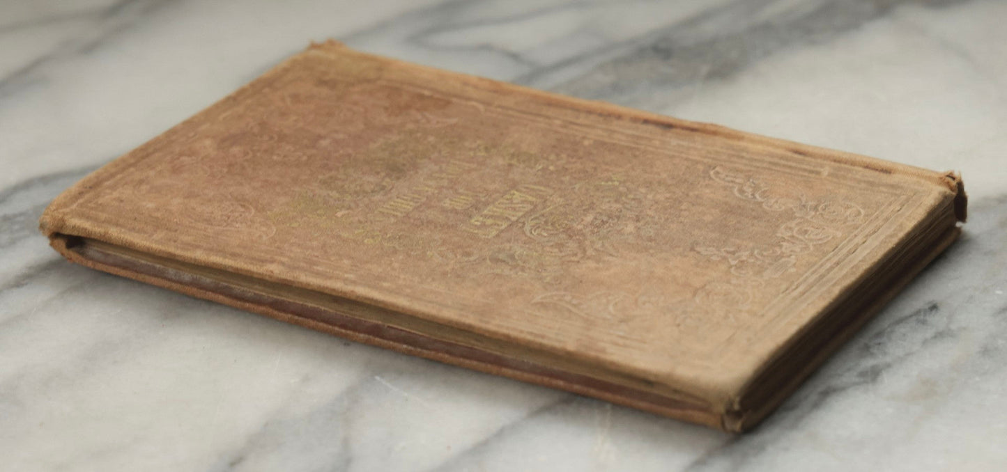 Lot 321 - "The Casket For Boys And Girls" Antique Illustrated Children's Story And Poetry Book, Published By Rufus Merrill, Concord, New Hampshire, 1853