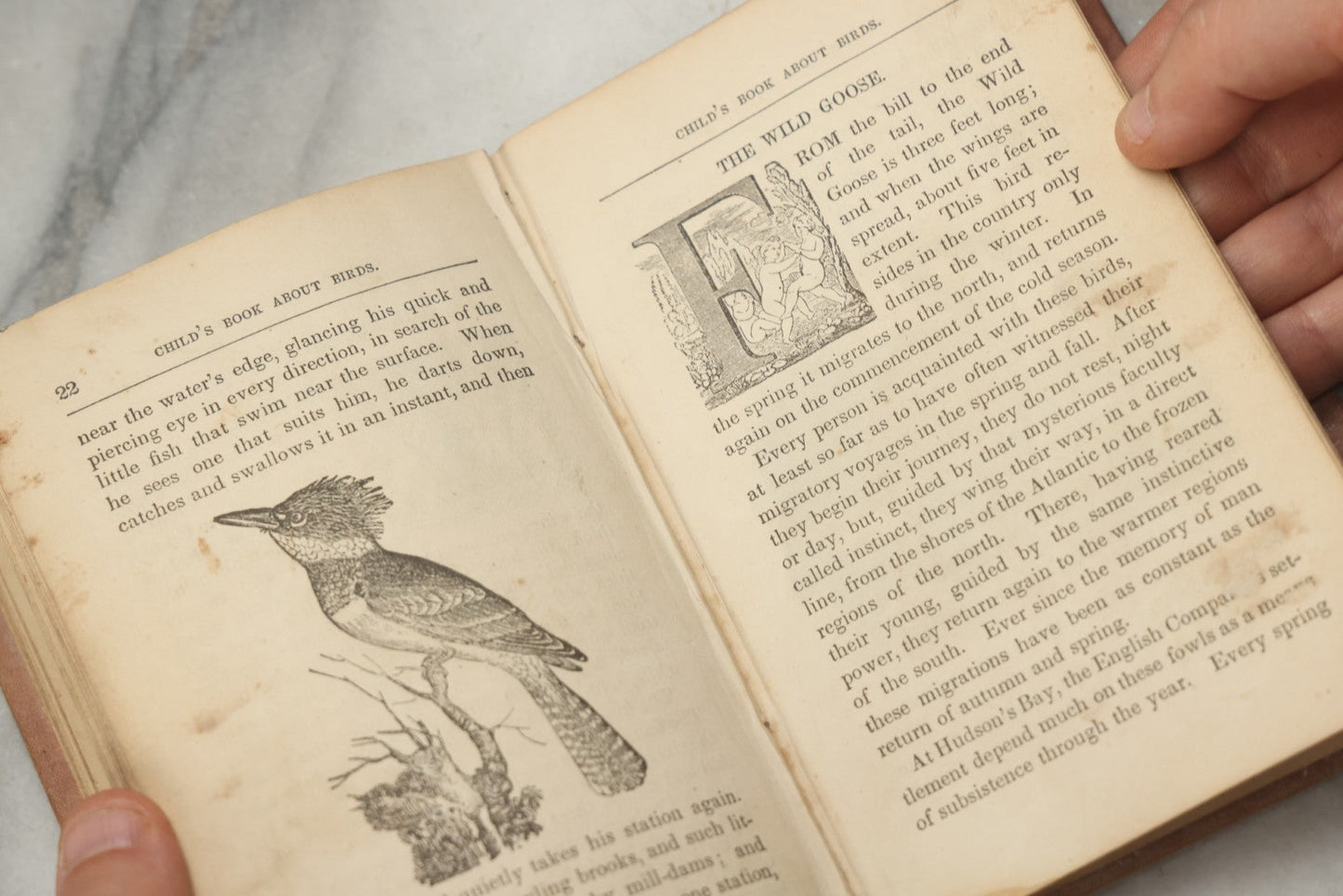 Lot 321 - "The Casket For Boys And Girls" Antique Illustrated Children's Story And Poetry Book, Published By Rufus Merrill, Concord, New Hampshire, 1853