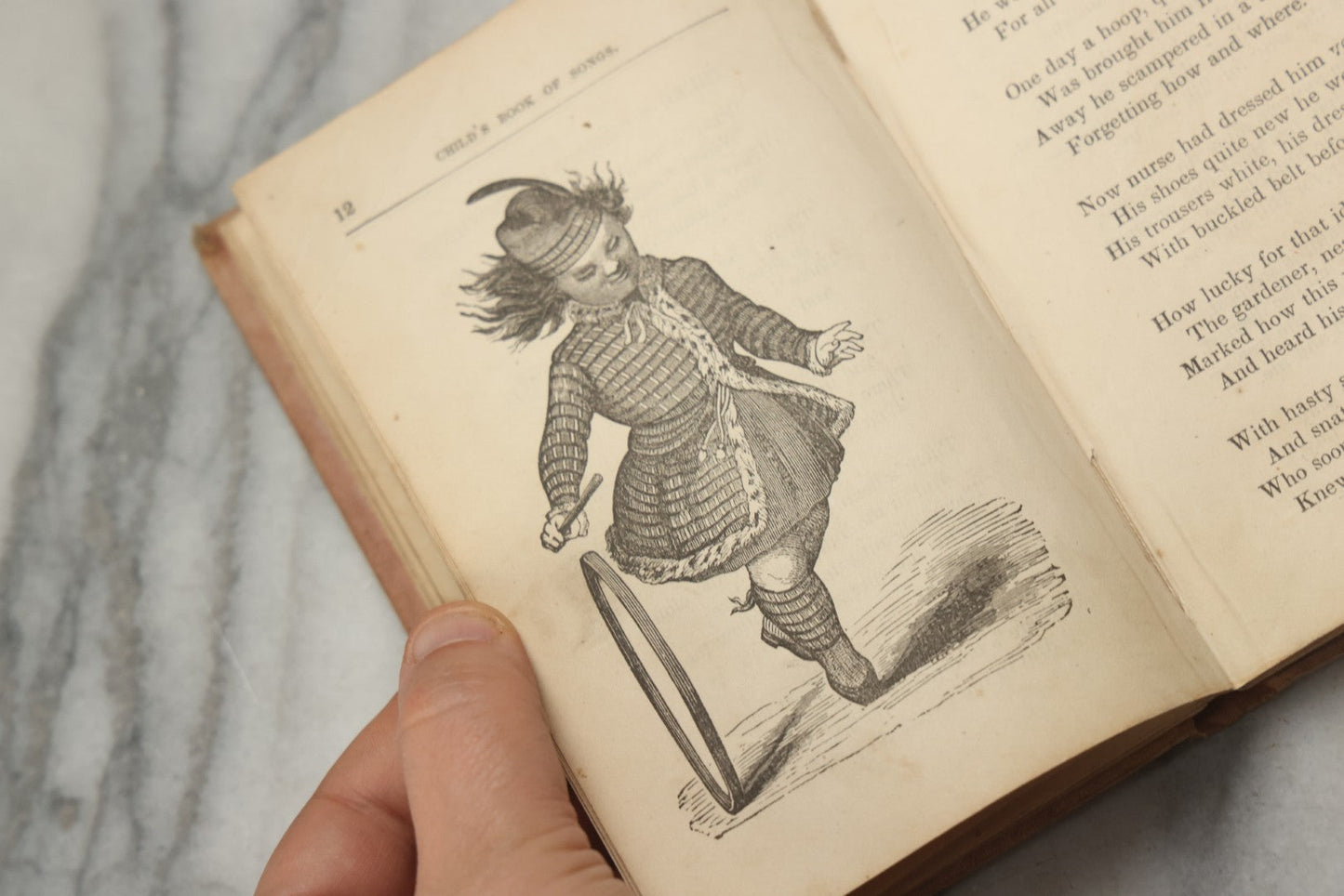 Lot 321 - "The Casket For Boys And Girls" Antique Illustrated Children's Story And Poetry Book, Published By Rufus Merrill, Concord, New Hampshire, 1853