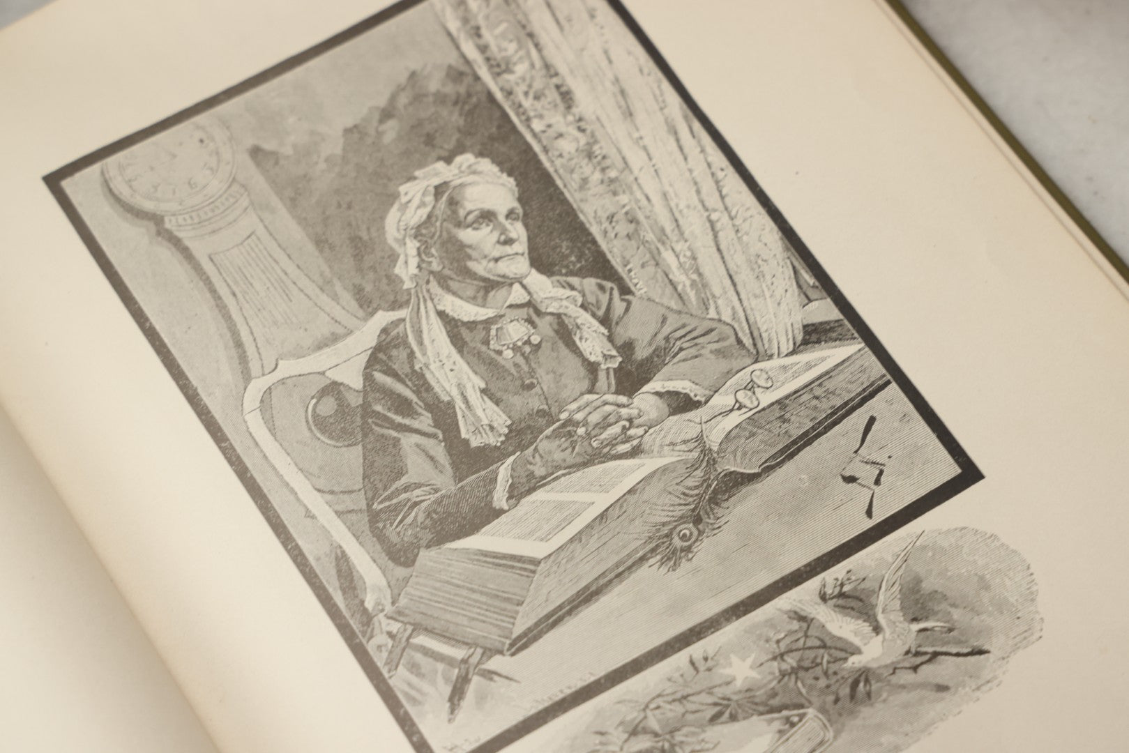 Lot 322 - "Vid Juletid" Antique Swedish Illustrated Christmas Poetry Book By C. D. Af Wirsén, Illustrated By Jenny Nyström, Published By The Engberg-Holmberg Publishing Co., Chicago, Undated, With Gilt And Silver Cover Designs Featuring Three Wise Men