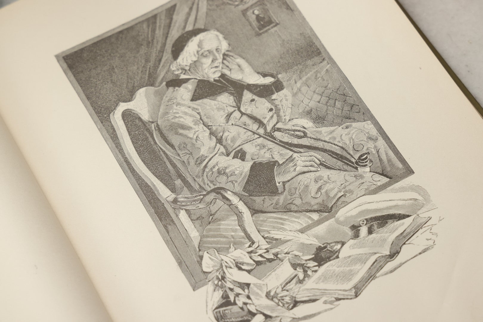 Lot 322 - "Vid Juletid" Antique Swedish Illustrated Christmas Poetry Book By C. D. Af Wirsén, Illustrated By Jenny Nyström, Published By The Engberg-Holmberg Publishing Co., Chicago, Undated, With Gilt And Silver Cover Designs Featuring Three Wise Men
