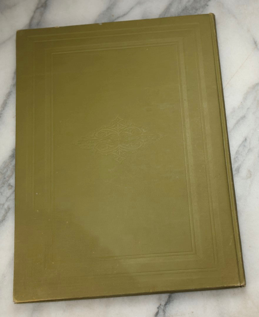 Lot 322 - "Vid Juletid" Antique Swedish Illustrated Christmas Poetry Book By C. D. Af Wirsén, Illustrated By Jenny Nyström, Published By The Engberg-Holmberg Publishing Co., Chicago, Undated, With Gilt And Silver Cover Designs Featuring Three Wise Men