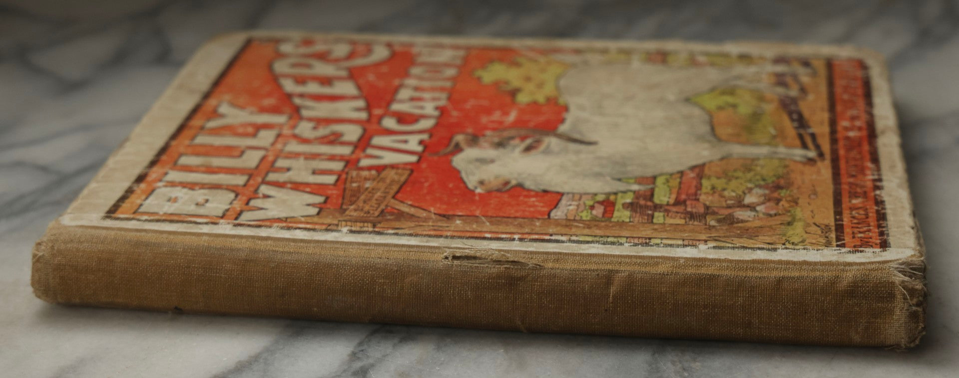 Lot 325 - "Billy Whiskers' Vacation" Antique Children's Book By Francis Trego Montgomery, Illustrated By Hugo Van Hofsten, Note Poor Condition