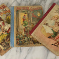 Lot 326 - Grouping Of 3 Antique Illustrated Children's Books, Published 1888–1893, Including "Pussy Cat Prue: Stories And Pictures For Our Darlings," "Mother Goose's Ball," And "Delightful Story Book"