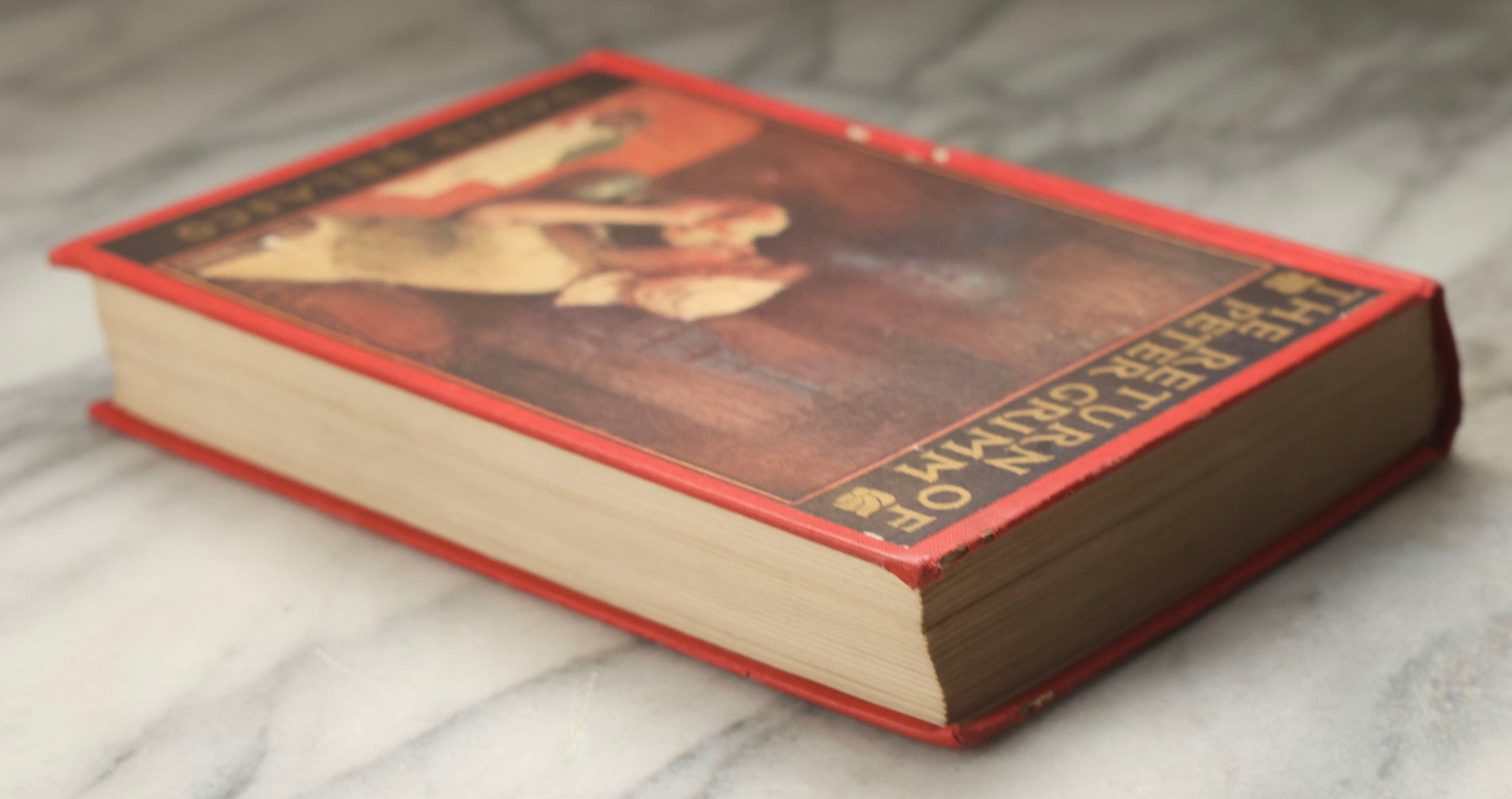 Lot 327 - "The Return Of Peter Grimm" Antique Illustrated Novel By David Belasco, Novelized From His Play, Illustrated By John Rae, Published By Grosset And Dunlap, New York, 1912