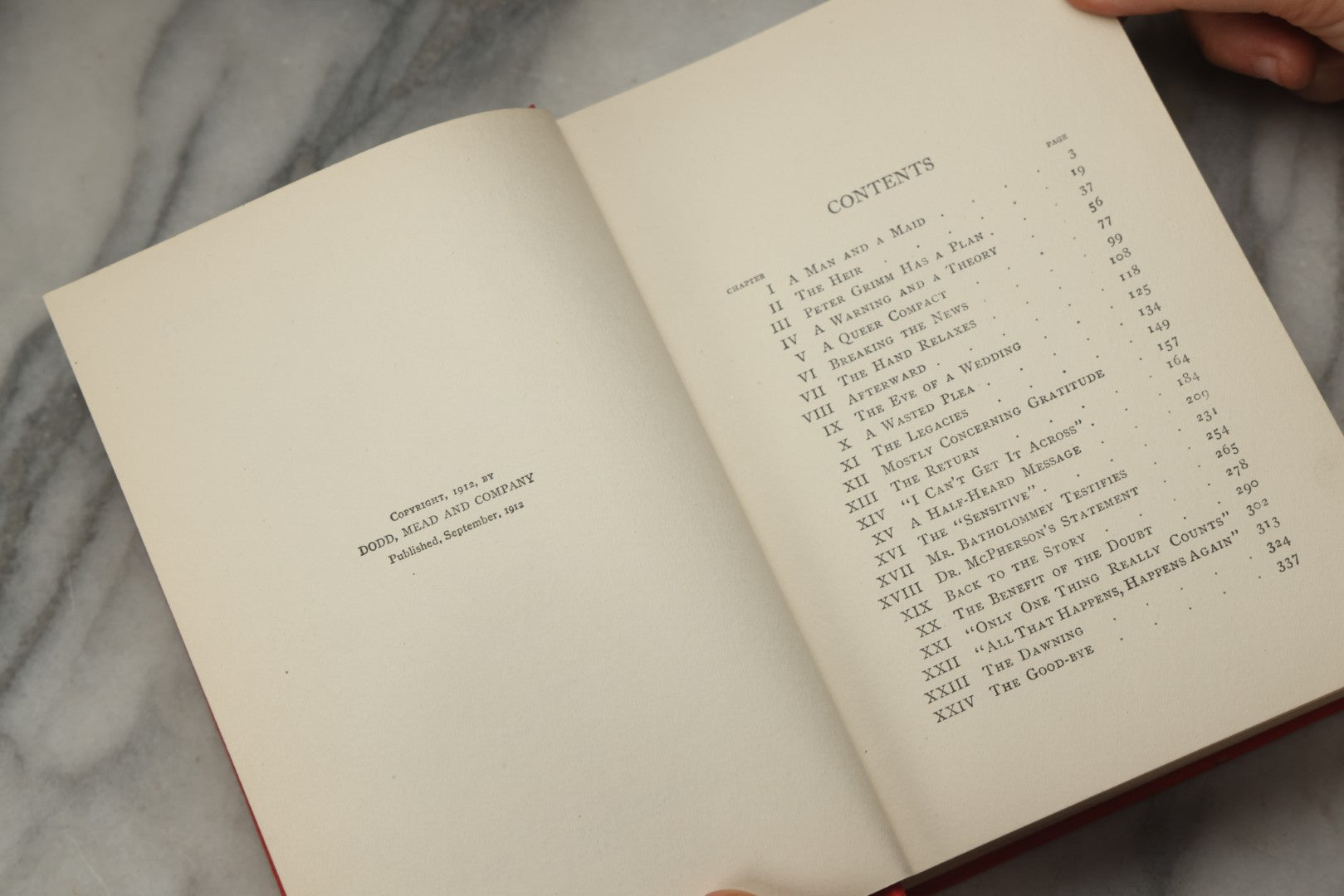 Lot 327 - "The Return Of Peter Grimm" Antique Illustrated Novel By David Belasco, Novelized From His Play, Illustrated By John Rae, Published By Grosset And Dunlap, New York, 1912