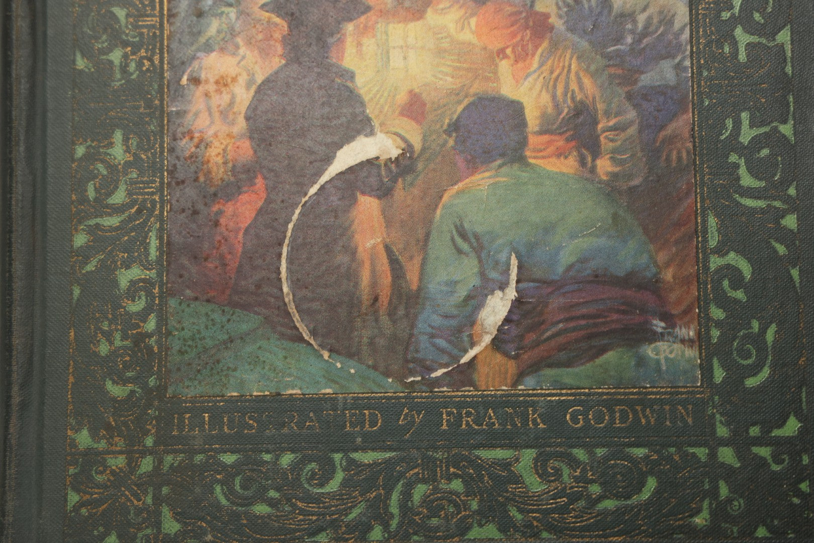 Lot 329 - "Treasure Island" Antique Illustrated Adventure Book By Robert Louis Stevenson, With Introduction And Notes By Gilbert Sykes Blakely, Illustrated By Frank Godwin, Published By The John C. Winston Co., Philadelphia, 1924