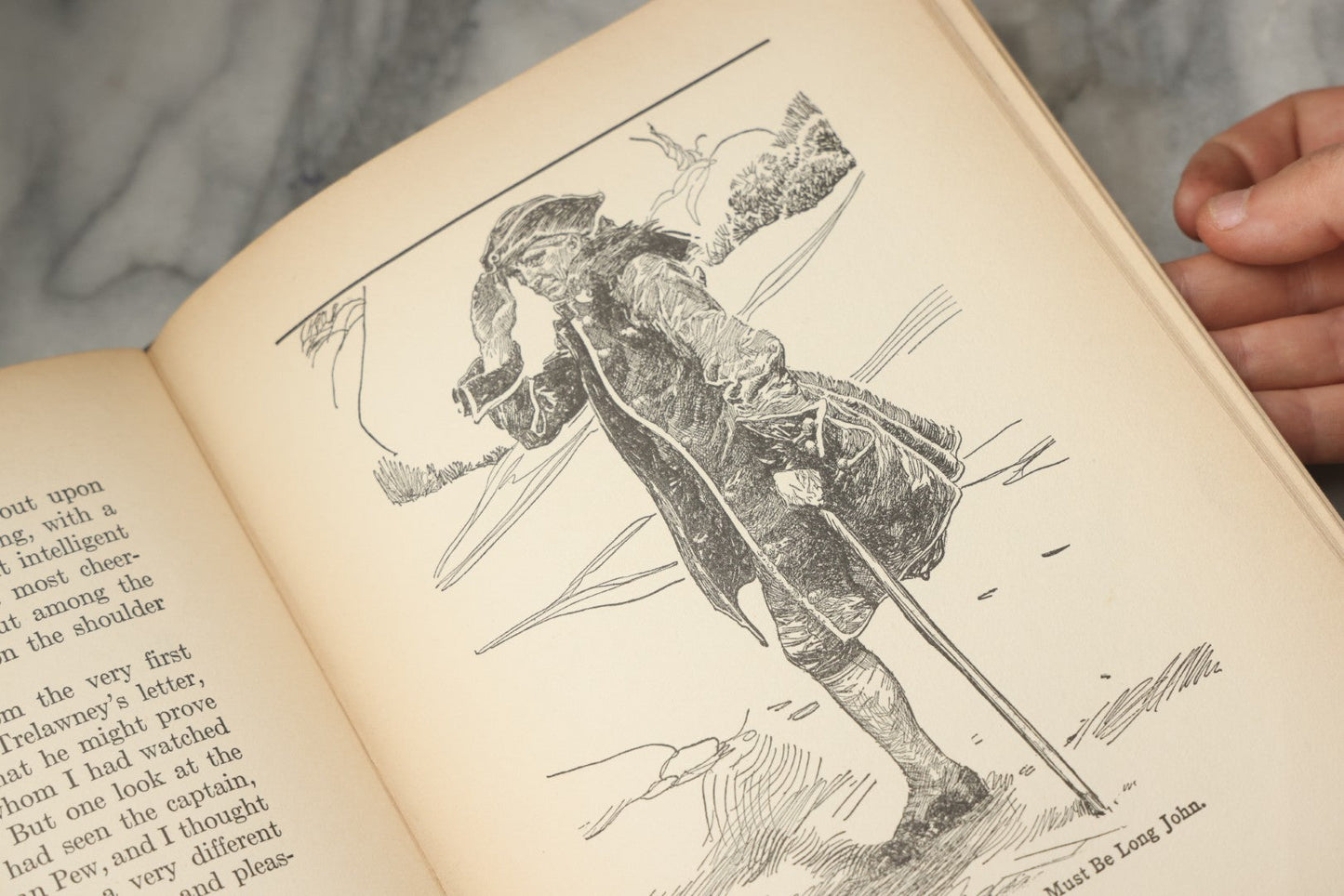 Lot 329 - "Treasure Island" Antique Illustrated Adventure Book By Robert Louis Stevenson, With Introduction And Notes By Gilbert Sykes Blakely, Illustrated By Frank Godwin, Published By The John C. Winston Co., Philadelphia, 1924