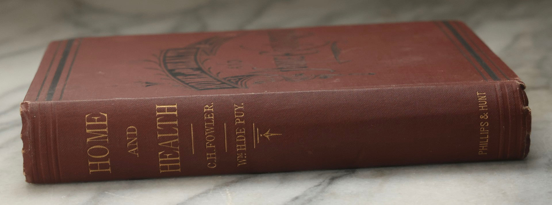 Lot 331 - "Home And Health And Home Economics" Antique Domestic Reference Book By C. H. Fowler, D.D., Ll.D., And W. H. De Puy, A.M., D.D., Published By Phillips & Hunt, New York, 1880