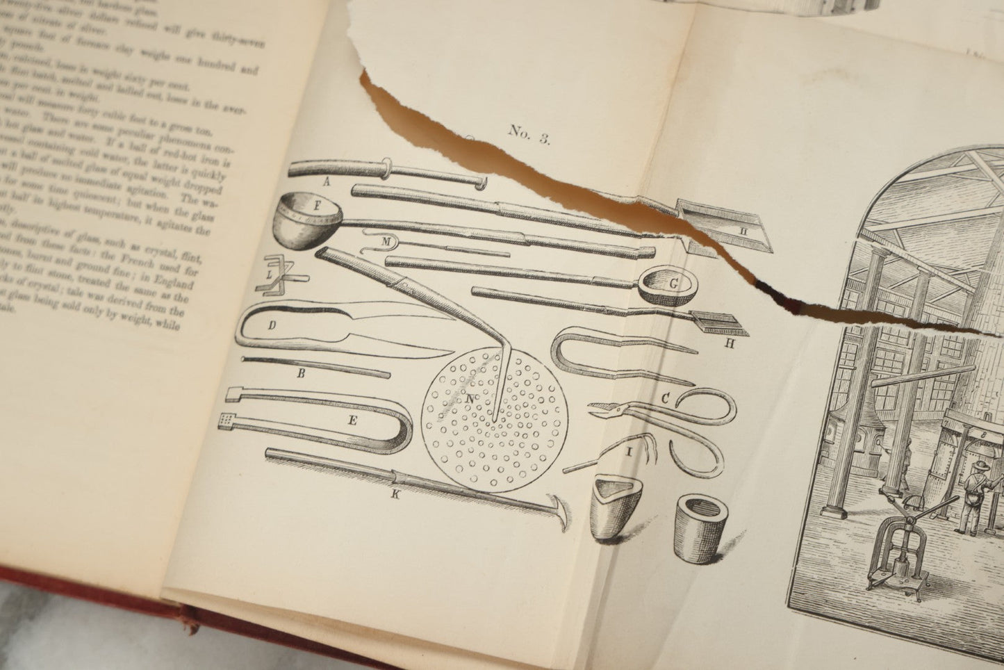 Lot 334 - "Reminiscences Of Glass-Making" Antique Industrial History Book By Deming Jarves, Published By Hurd And Houghton, New York, 1865
