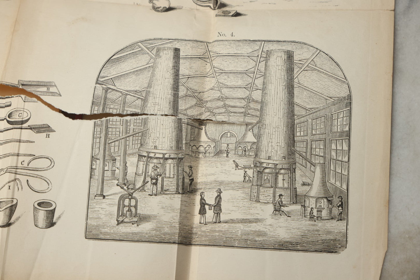 Lot 334 - "Reminiscences Of Glass-Making" Antique Industrial History Book By Deming Jarves, Published By Hurd And Houghton, New York, 1865