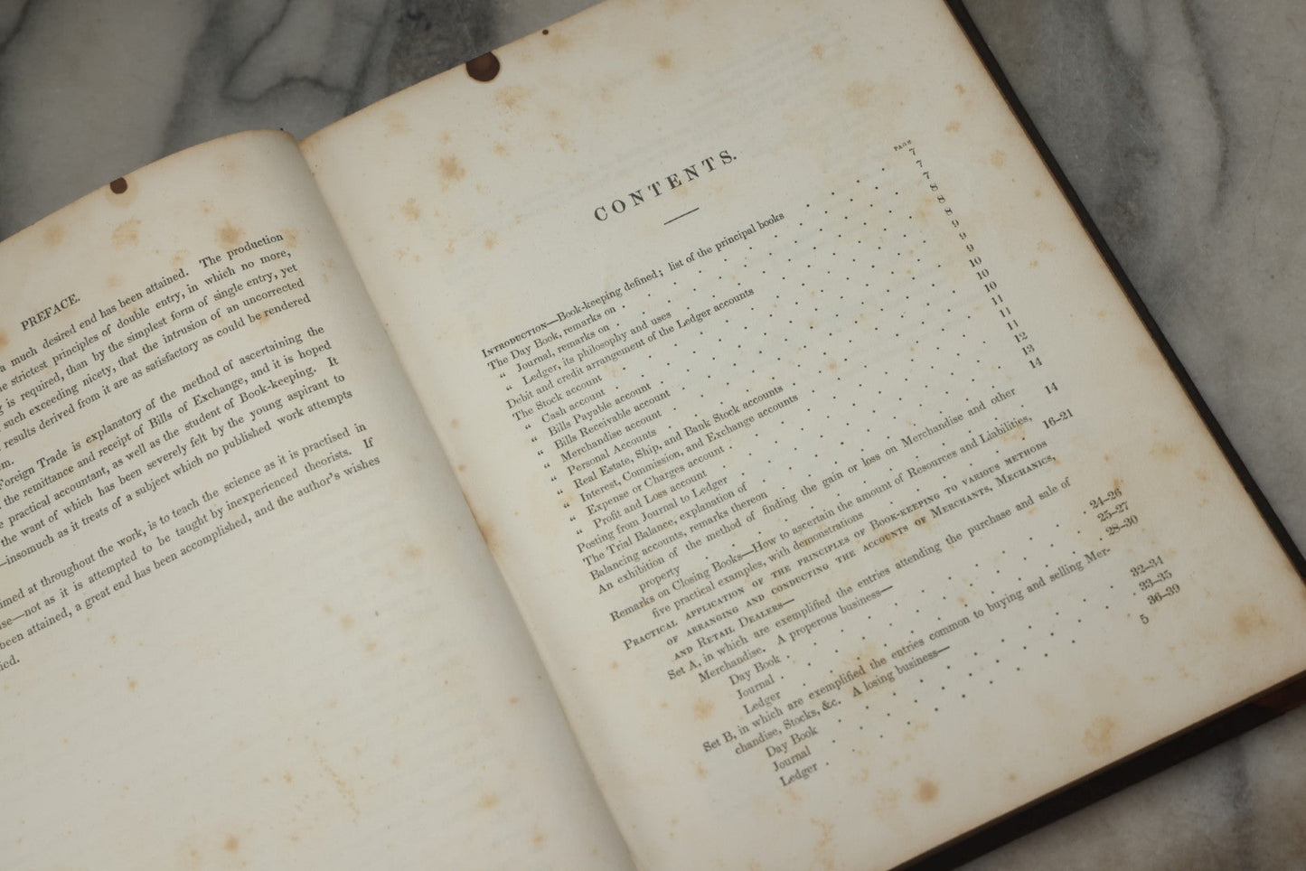 Lot 335 - "Ross's Book-Keeping, Or A Practical System Of Double Entry Book-Keeping" Antique Instructional Business Book By Wm. P. M. Ross, Published By G. B. Zieber And Co., Philadelphia, 1847